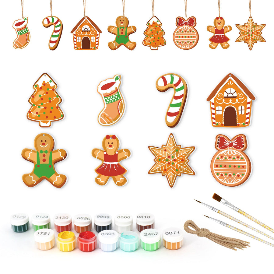 Coffret "Pain d'épice" – Décorations de Noël