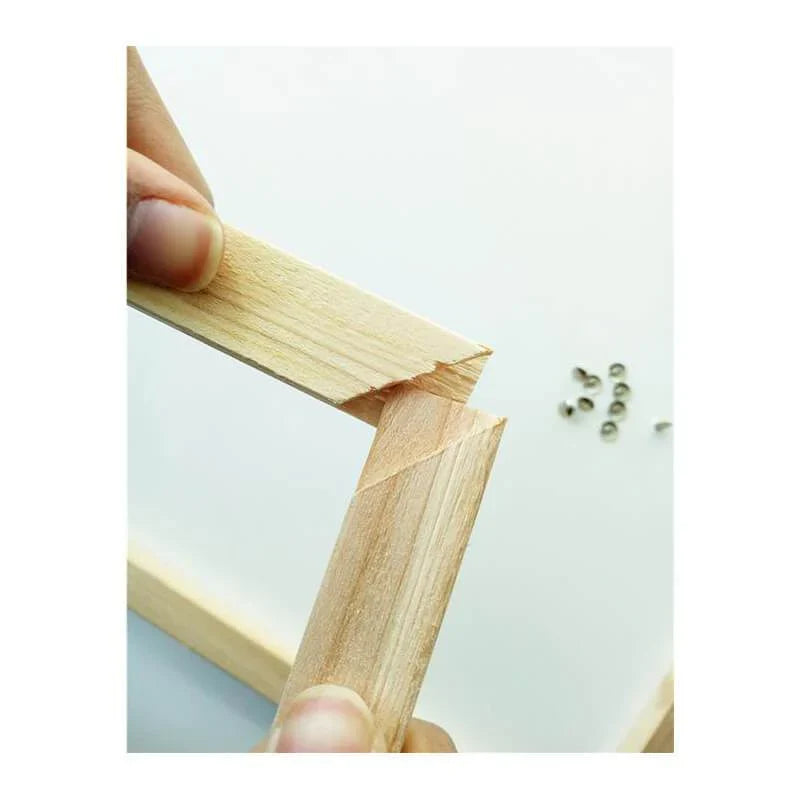 Châssis en bois 15×20 – Kit DIY 6 pièces