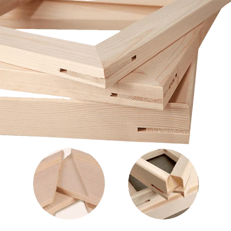 Châssis en bois 15×20 – Kit DIY 6 pièces