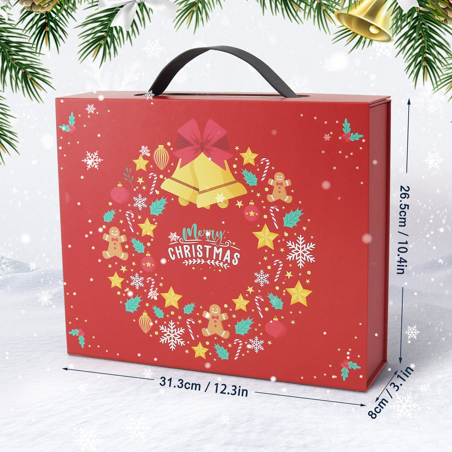 Calendrier de l'Avent Diamond painting « Couronne de Noël » – 24 surprises