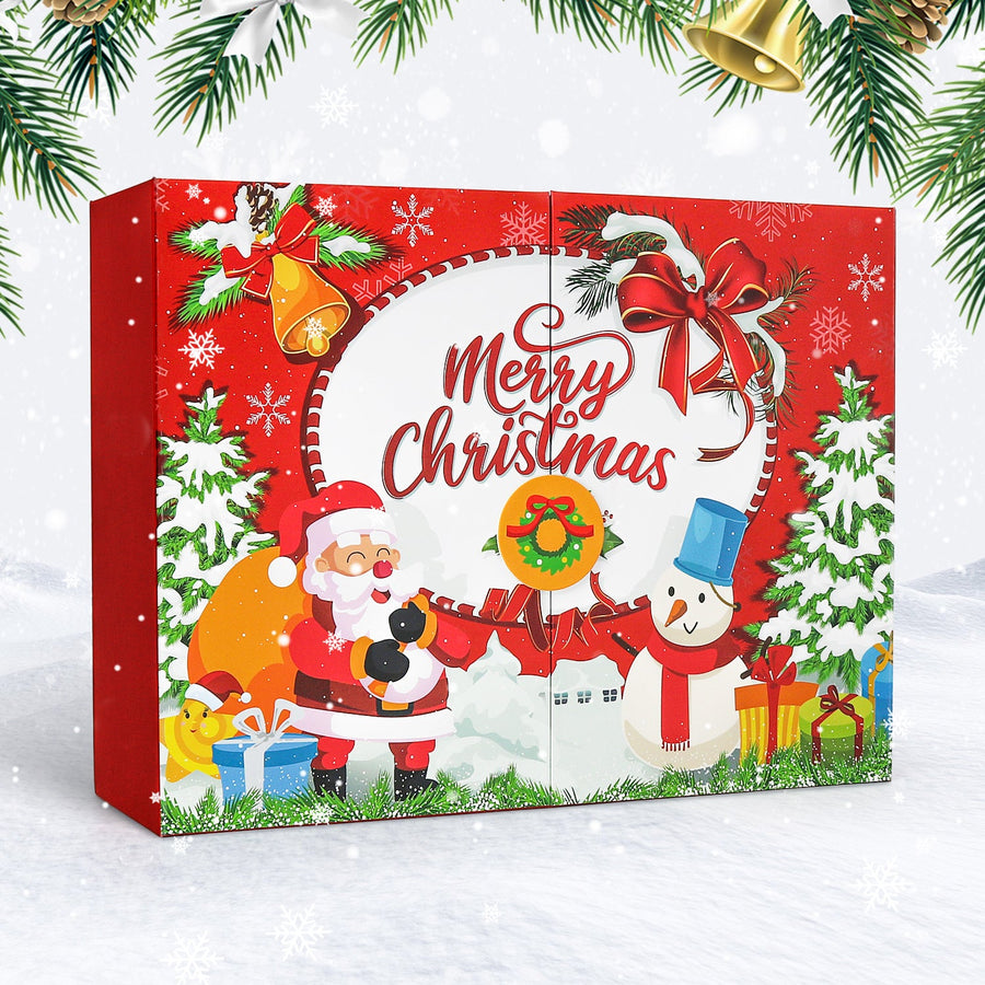 Calendrier de l'Avent Diamond painting « Père Noël Joyeux » – 12 surprises