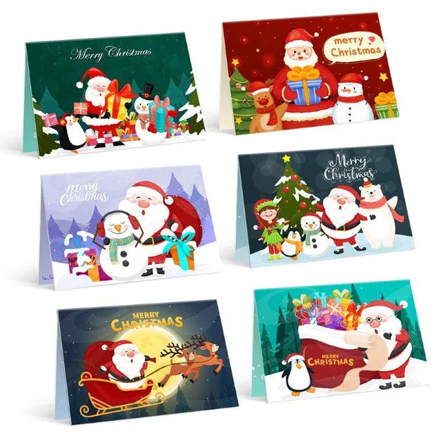 Cartes de Noël à Peindre – Série 1