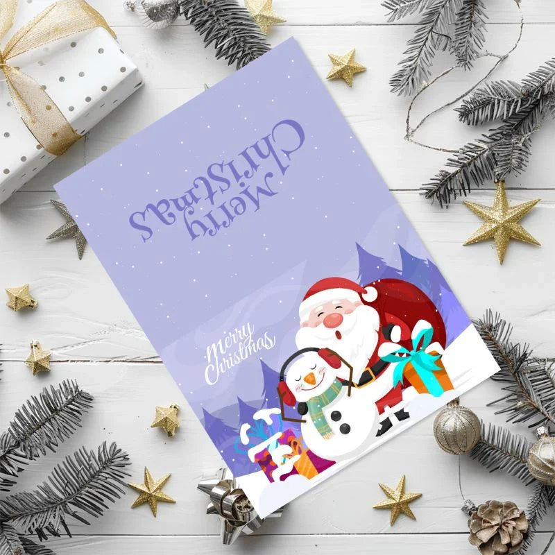 Cartes de Noël à Peindre – Série 1
