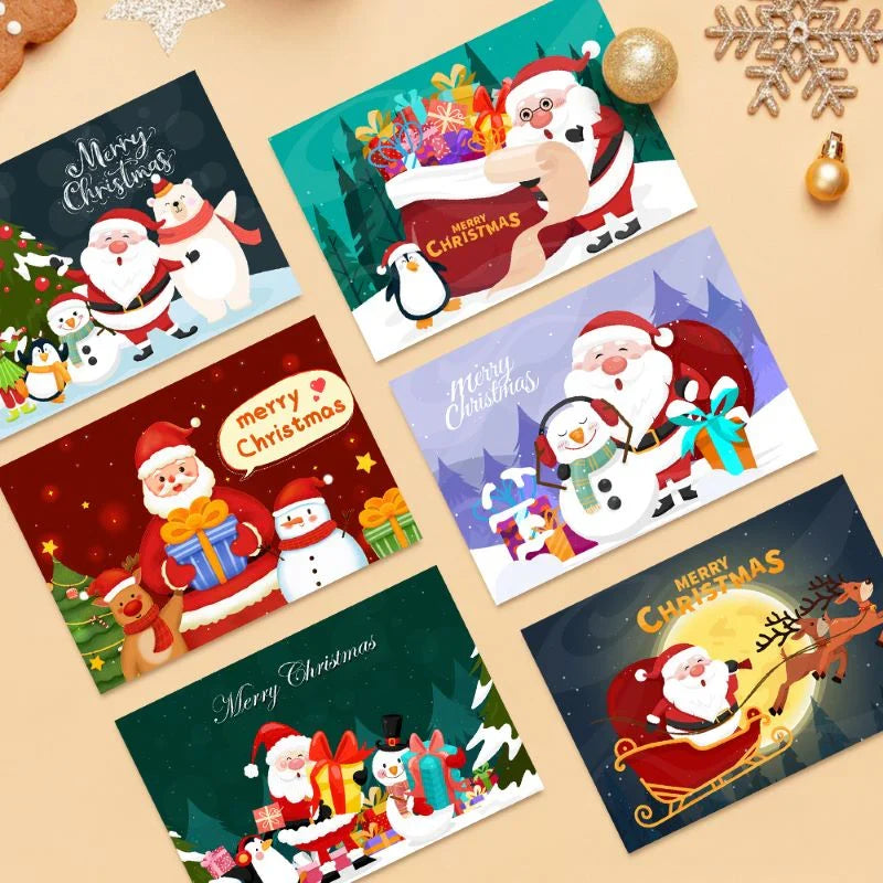 Cartes de Noël à Peindre – Série 1