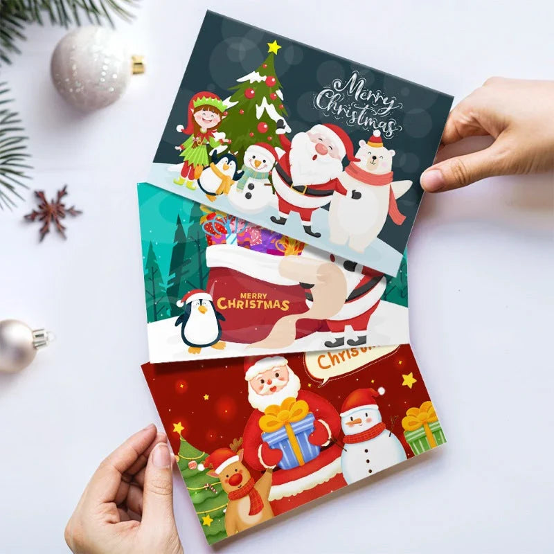 Cartes de Noël à Peindre – Série 1