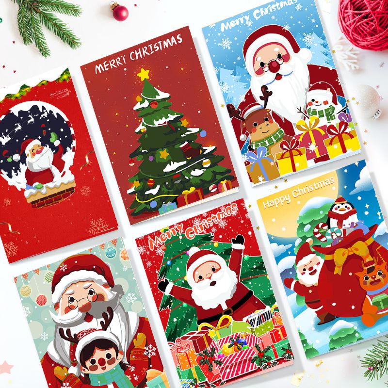Cartes de Noël à Peindre – Série 2