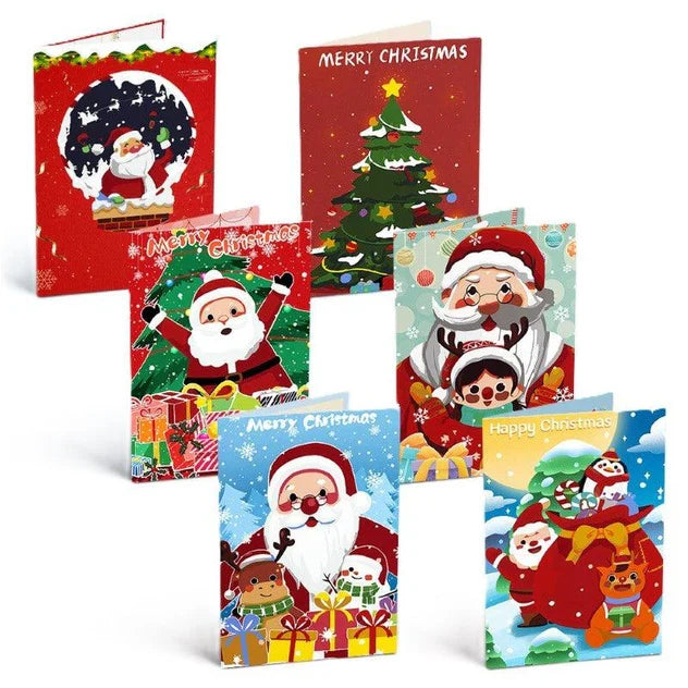 Cartes de Noël à Peindre – Série 2