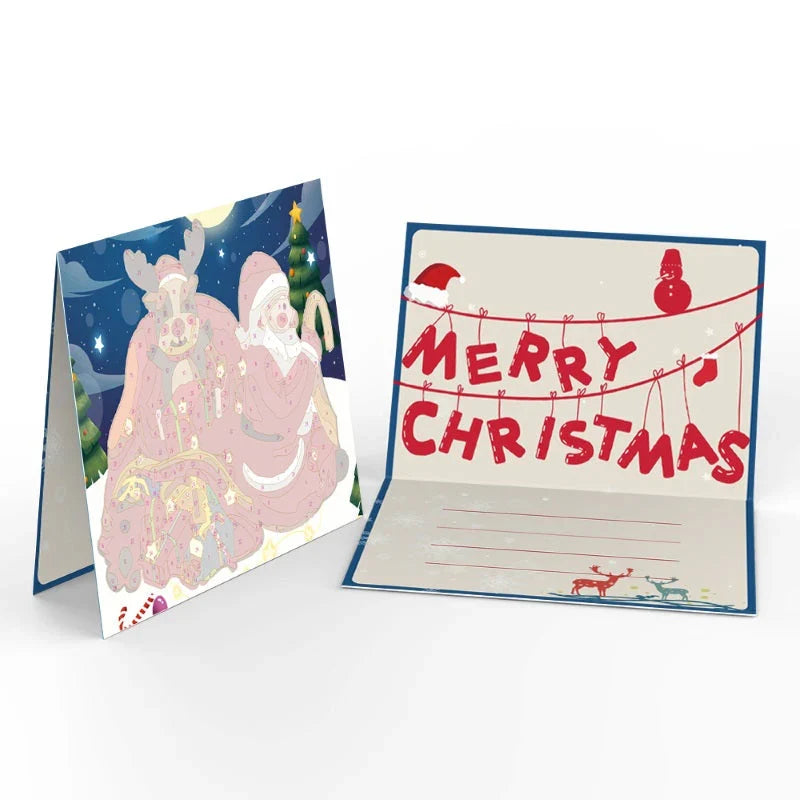 Cartes de Noël à Peindre – Série 3