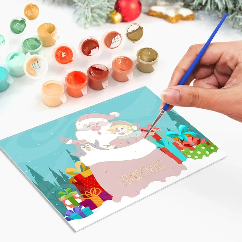Cartes de Noël à Peindre – Série 3
