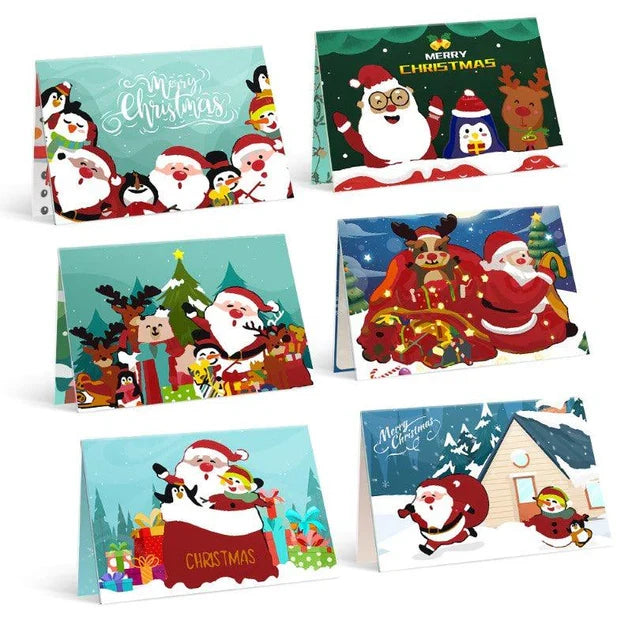 Cartes de Noël à Peindre – Série 3