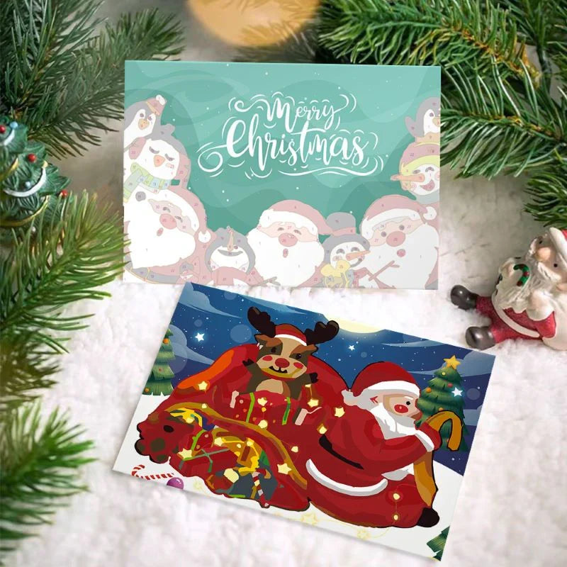 Cartes de Noël à Peindre – Série 3