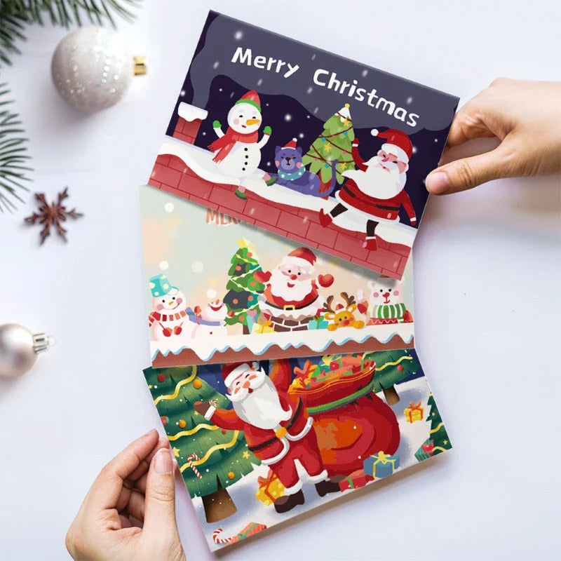 Cartes de Noël à Peindre – Série 4