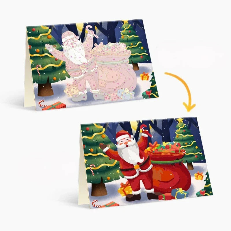 Cartes de Noël à Peindre – Série 4