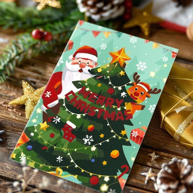 Cartes de Noël à Peindre – Série 5