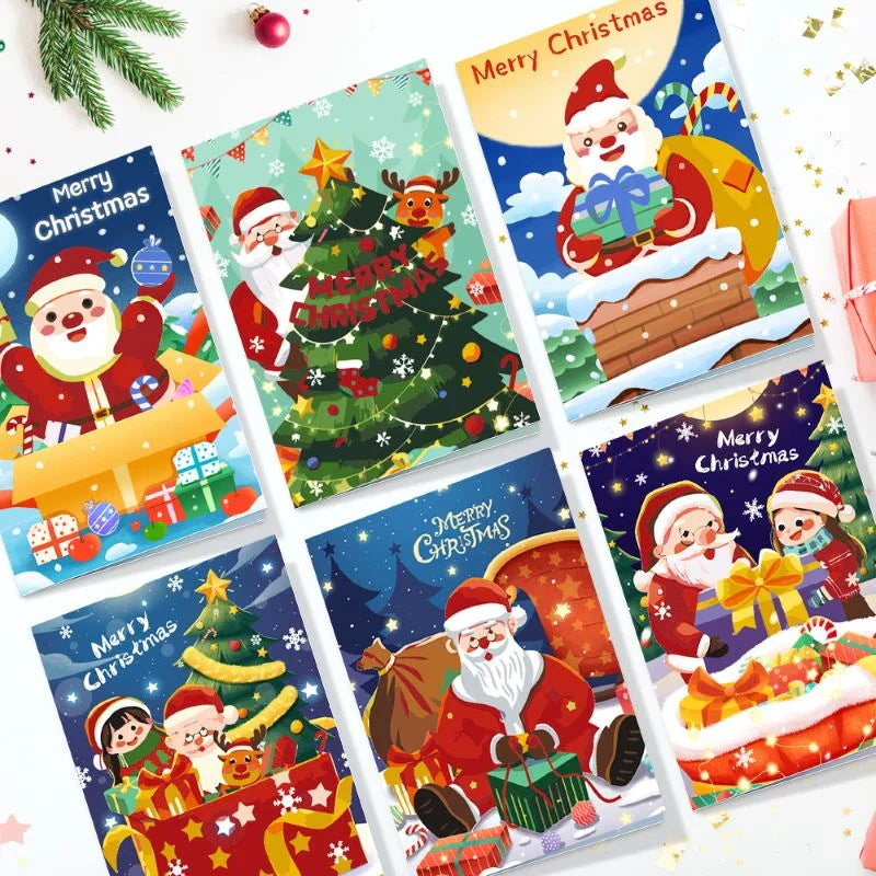 Cartes de Noël à Peindre – Série 5