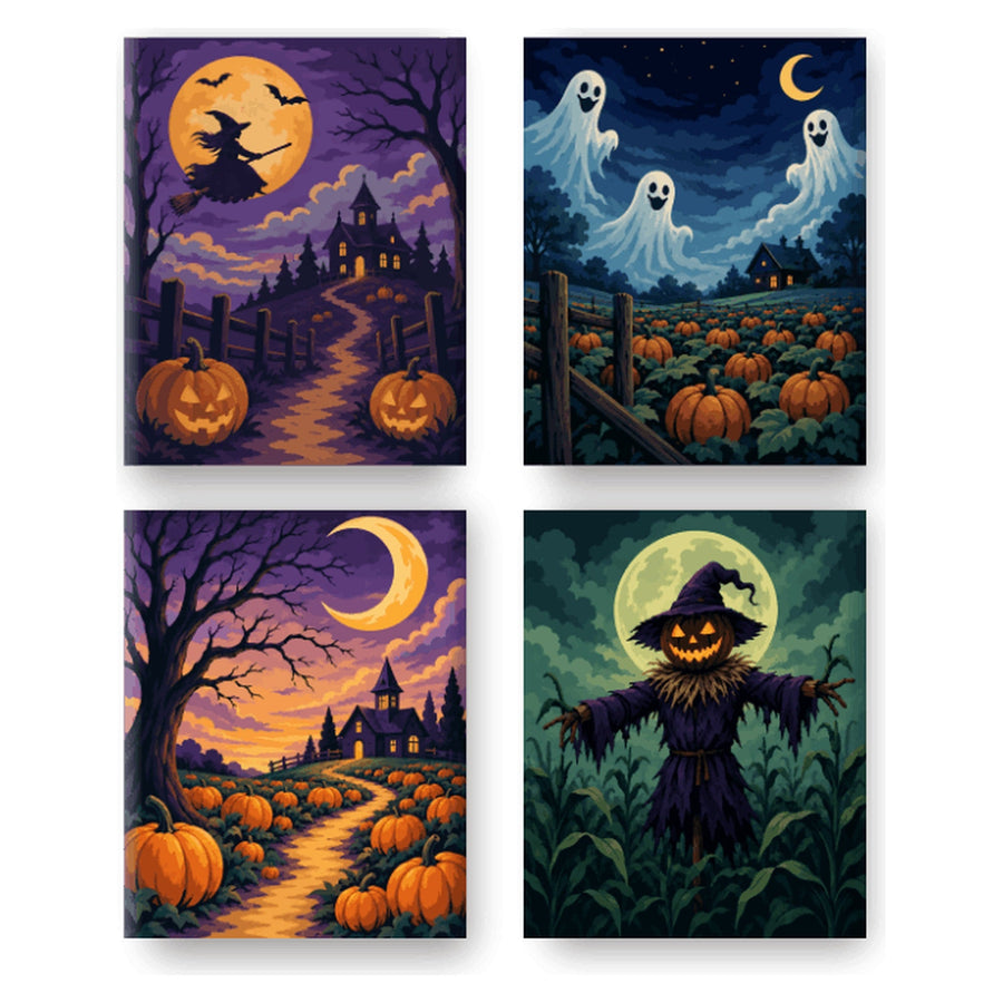 Coffret "Contes de Minuit" – 4 peintures par numéro