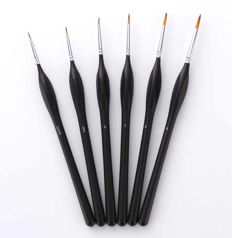 Kit de 6 pinceaux ergonomiques – Précision & confort