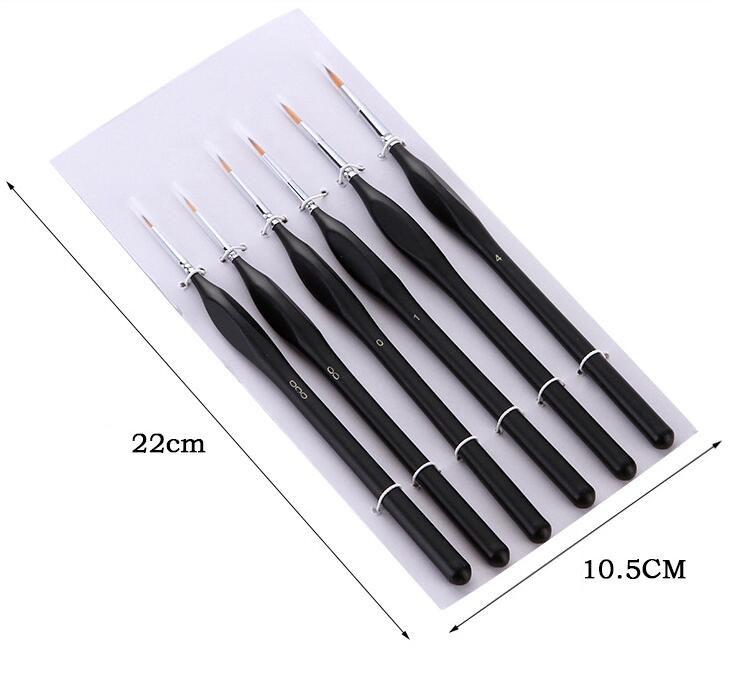 Kit de 6 pinceaux ergonomiques – Précision & confort