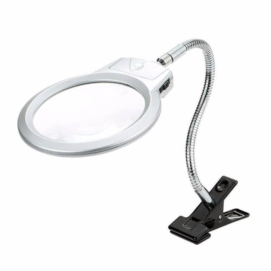 Loupe éclairante LED – Grossissement 5x et 11x