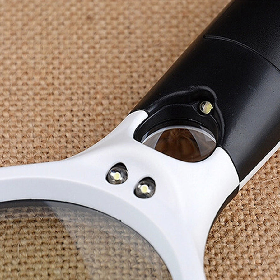 Loupe à main avec éclairage LED – Précision