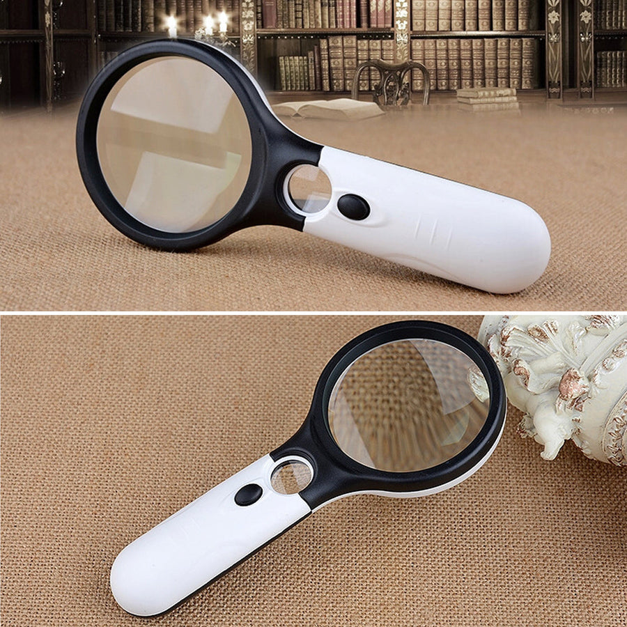 Loupe à main avec éclairage LED – Précision