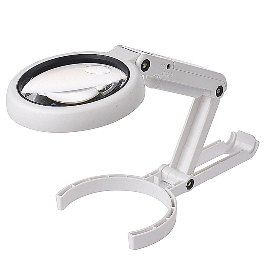 Loupe pliable LED – Grossissement 5× et 11×