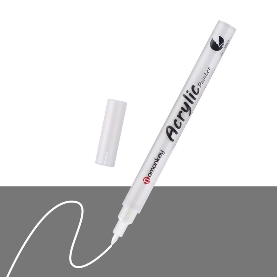 Marqueur acrylique blanc – Masquez les numéros