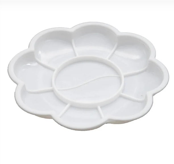 Palette de mélange – Forme fleur