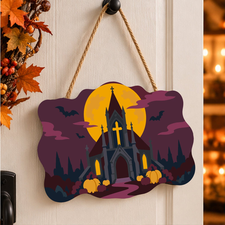 Cathédrale Hantée | Pancarte à peindre
