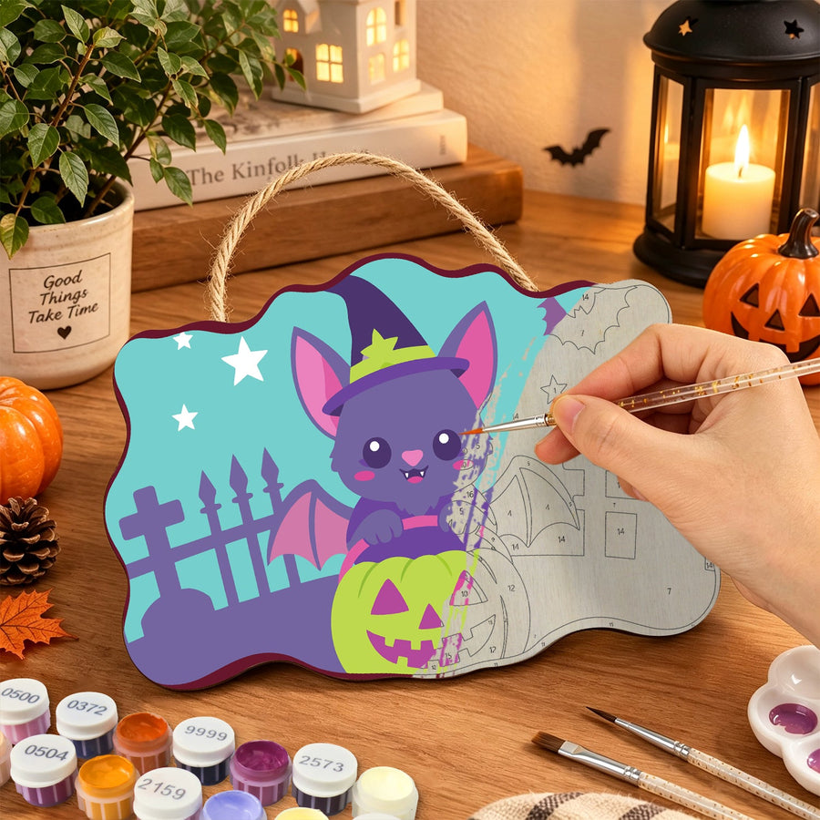 Chauve-Souris Sorcière | Pancarte à peindre