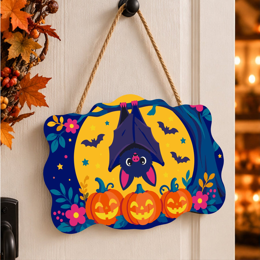 Chauve-souris Tête en Bas | Pancarte à peindre