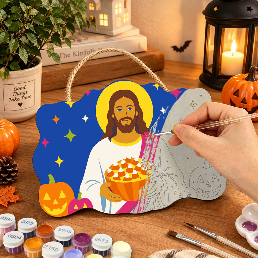 Christ à la Tarte | Pancarte à peindre
