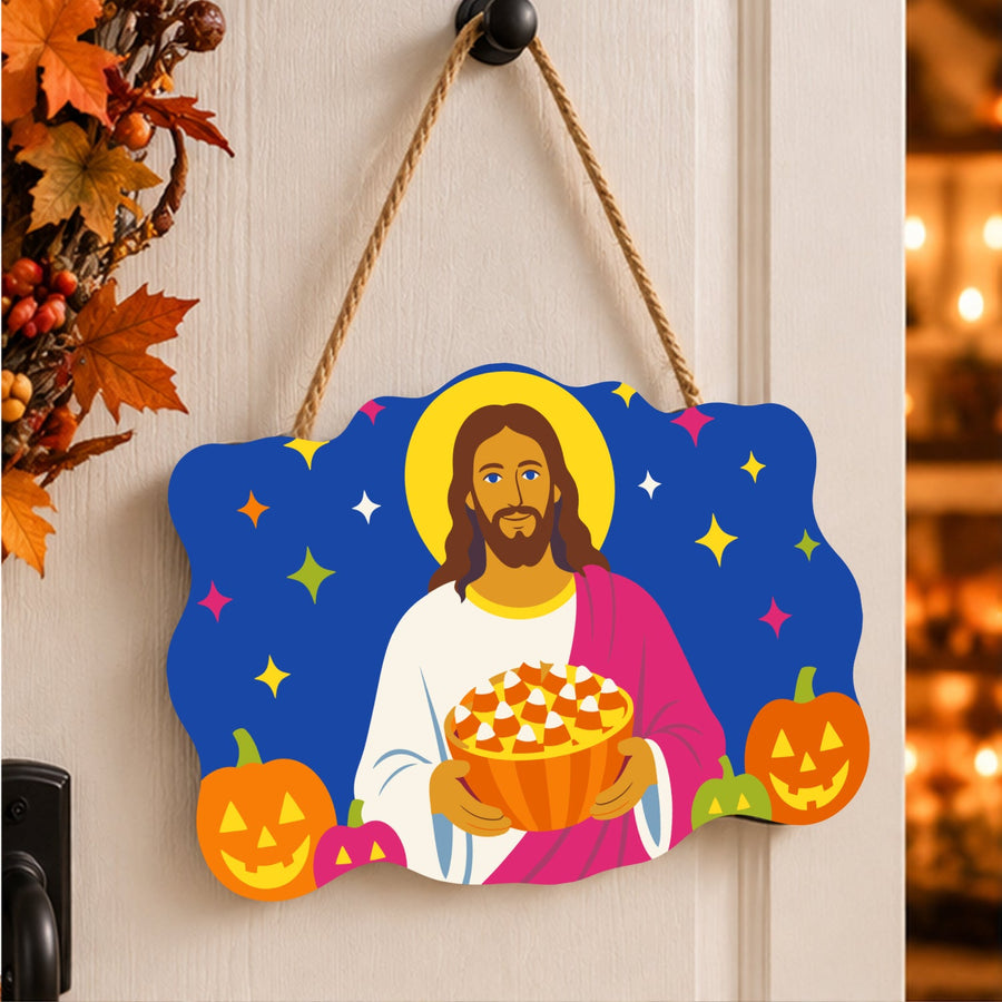 Christ à la Tarte | Pancarte à peindre