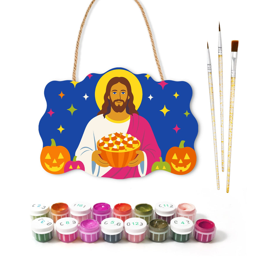 Christ à la Tarte | Pancarte à peindre