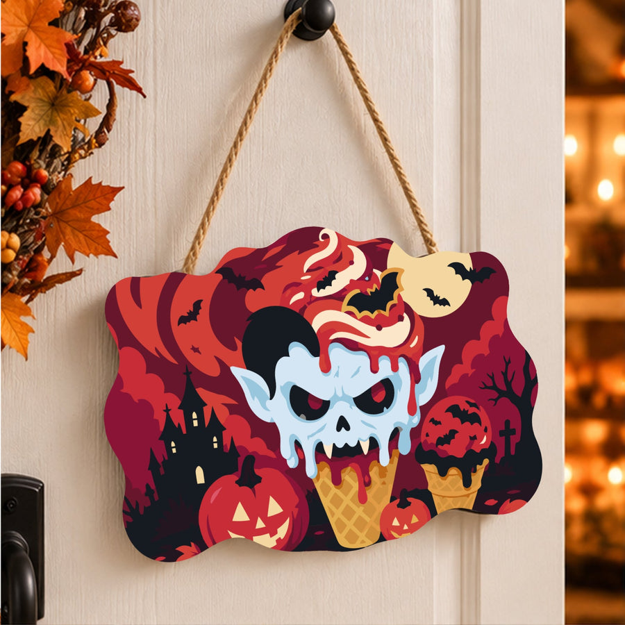 Cornet Glacé Vampire | Pancarte à peindre