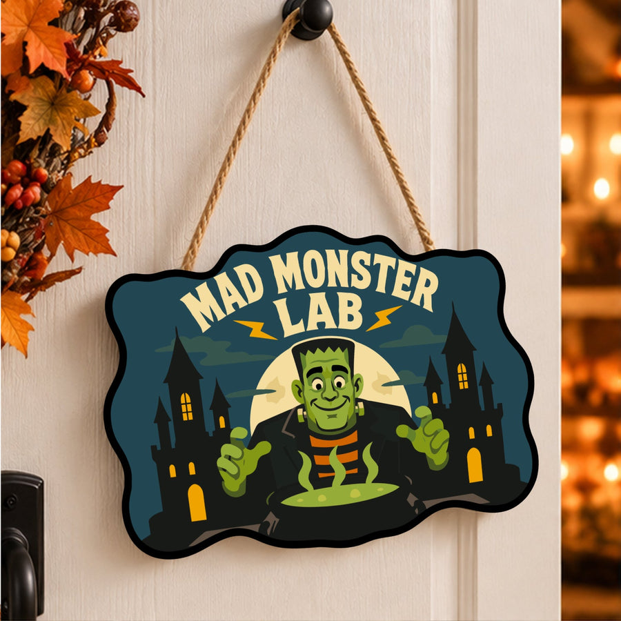 Monstre au Chaudron Vert | Pancarte à peindre