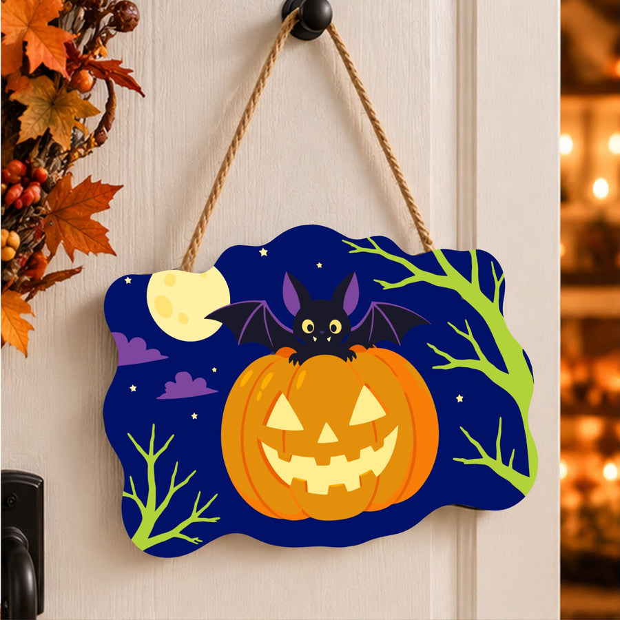 Petite Chauve-souris Perchée | Pancarte à peindre
