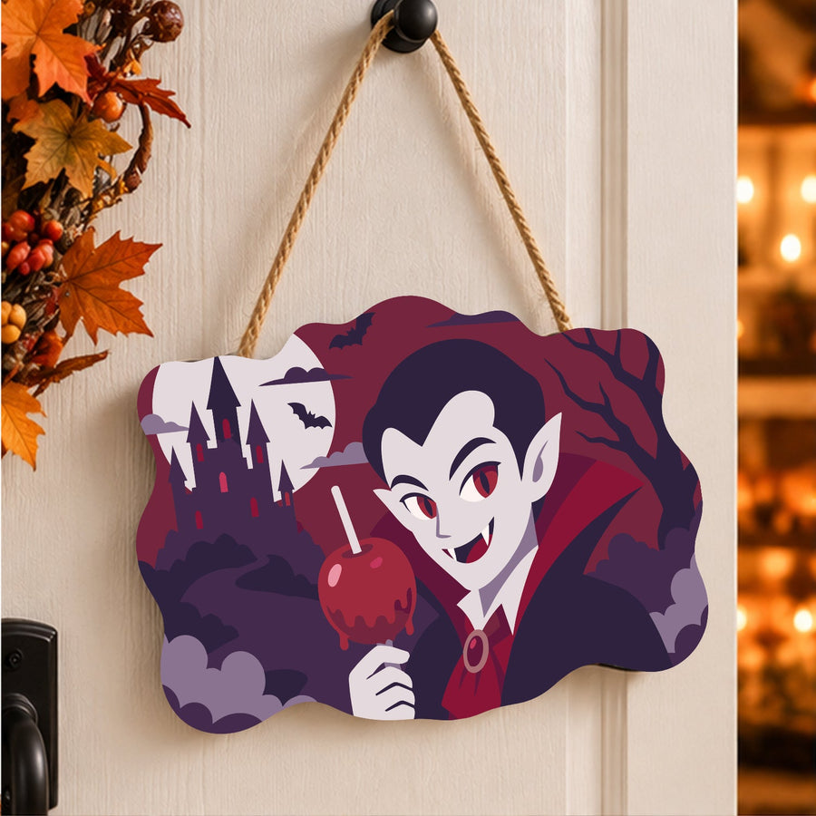 Vampire et Pomme d'Amour | Pancarte à peindre
