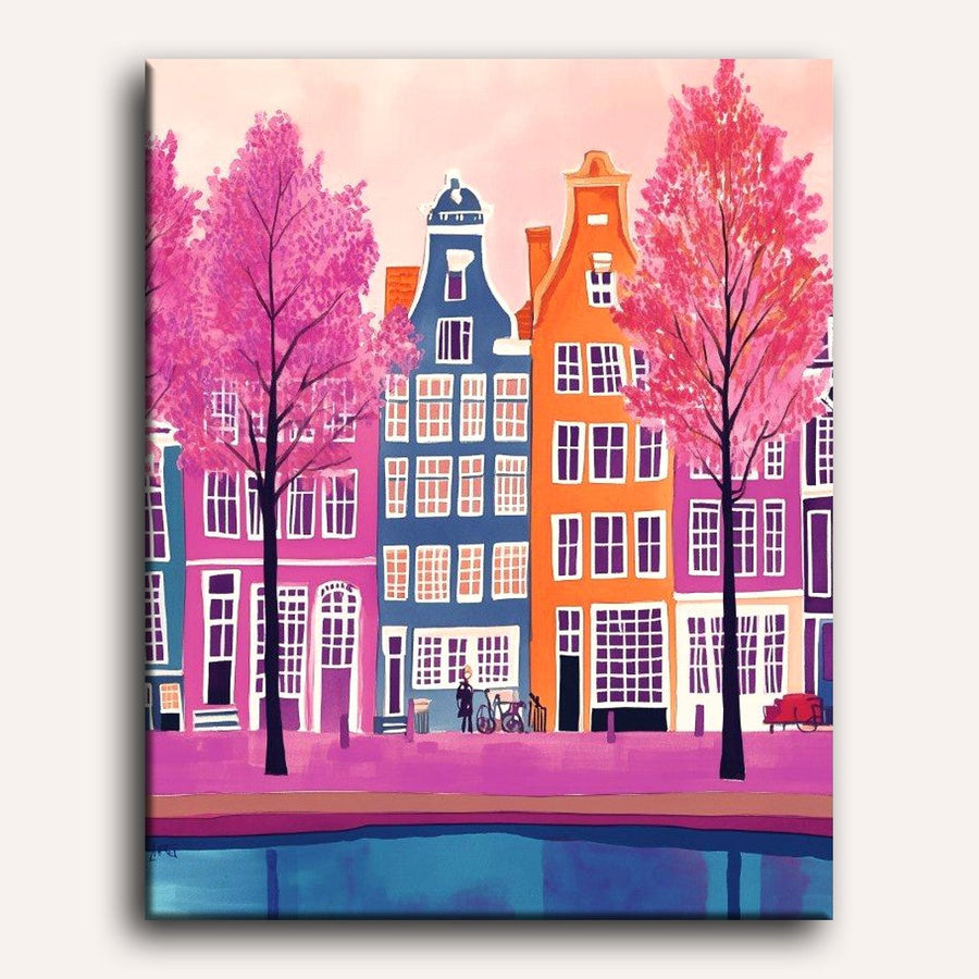 Amsterdam Vive | Peinture par numéro
