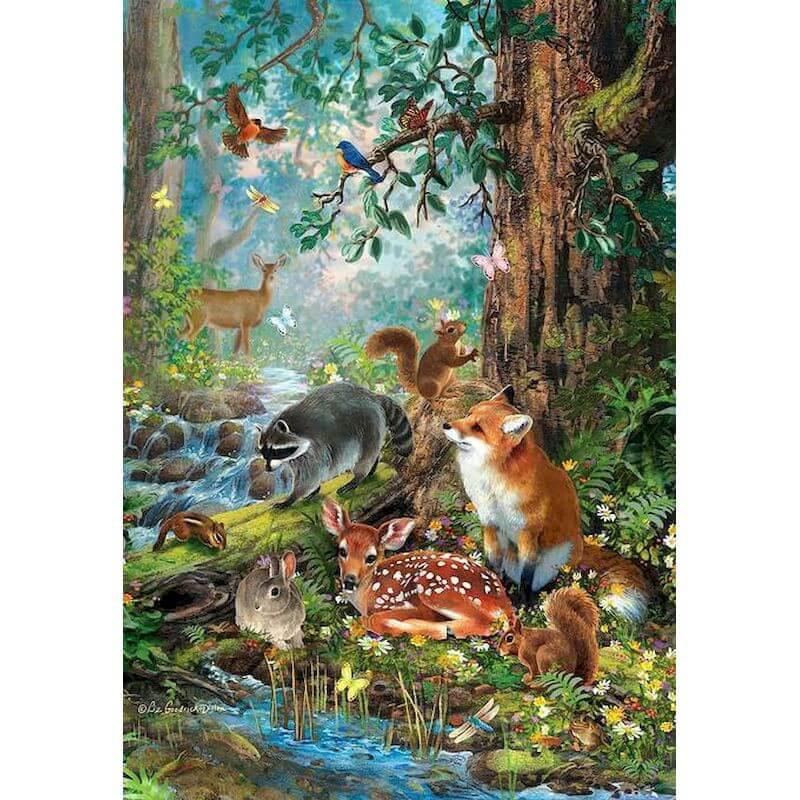 Animaux de la Forêt | Peinture par numéro