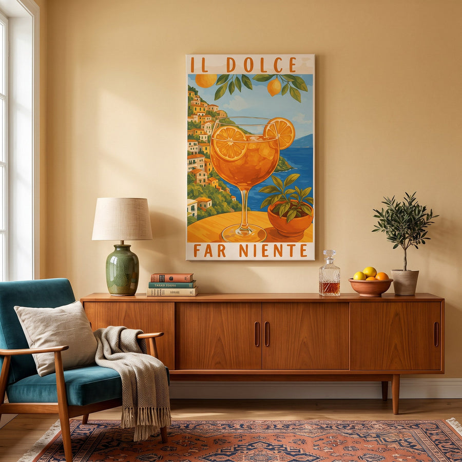 Aperol en Italie | Peinture par numéro