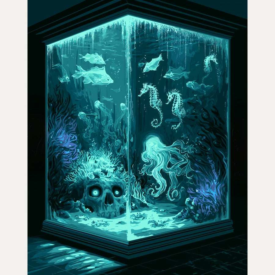 Aquarium Fantôme | Peinture par numéro
