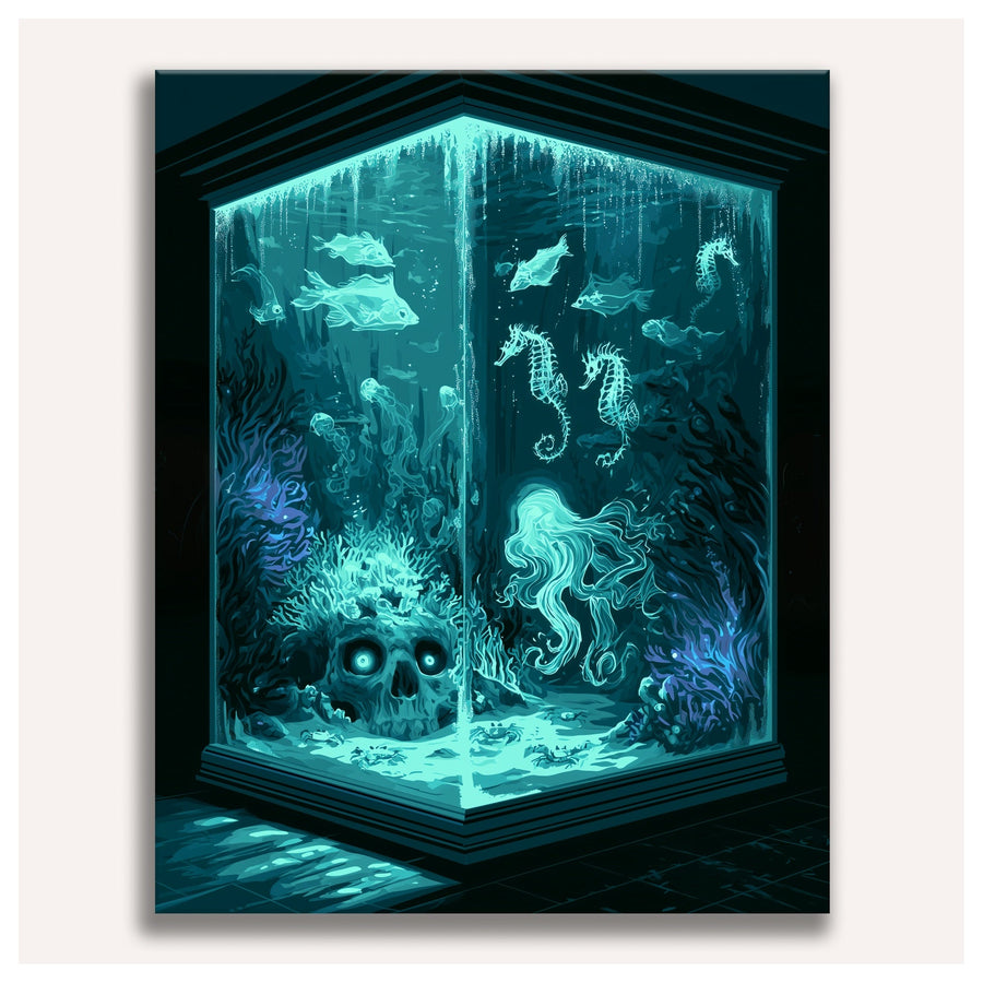 Aquarium Fantôme | Peinture par numéro