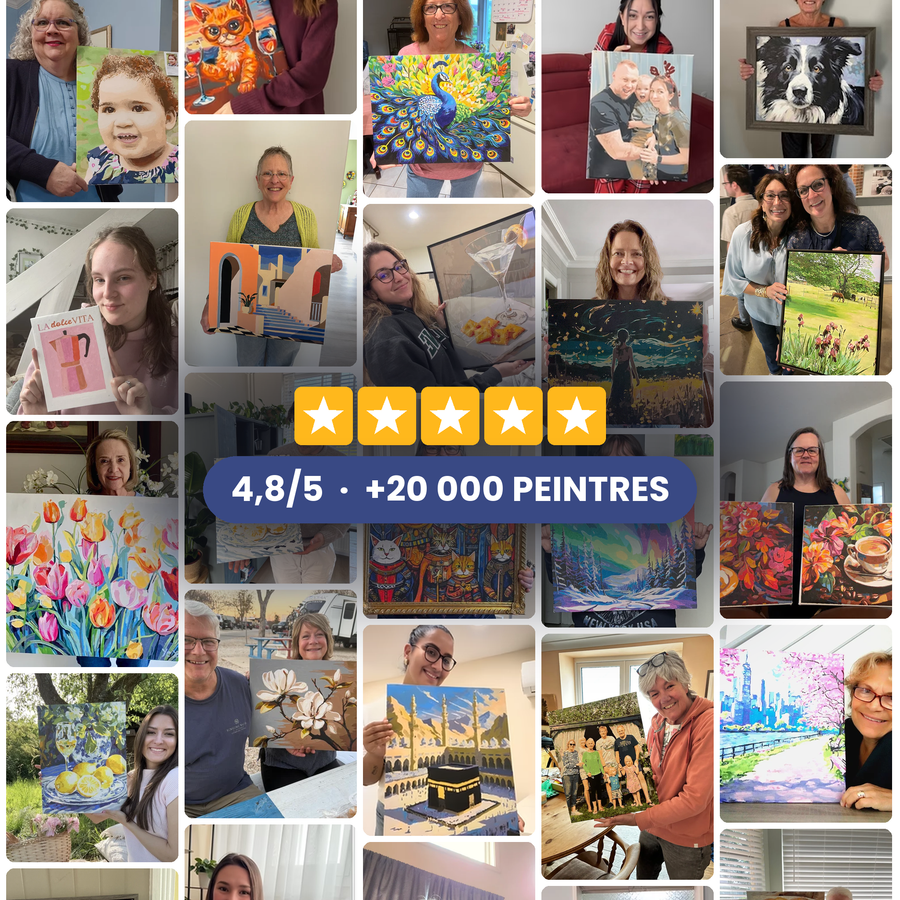 Cosmopolitan Festif | Peinture par numéro