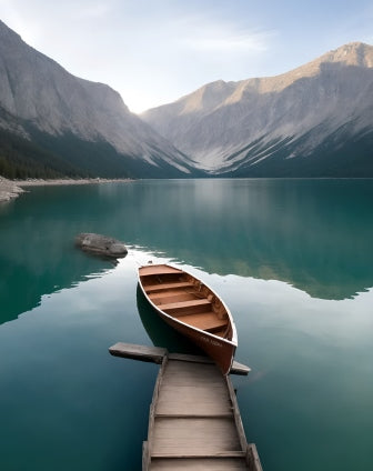 Bateau sur le Lac | Peinture par numéro