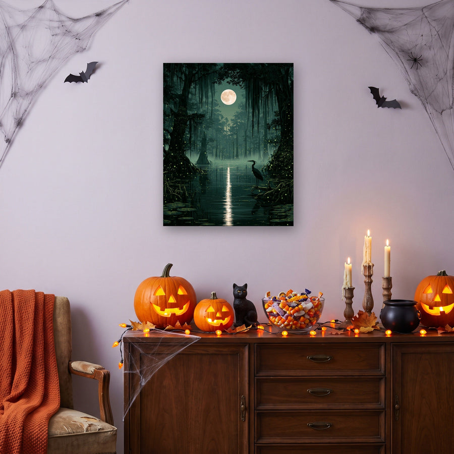 Bayou sous la Lune | Peinture par numéro