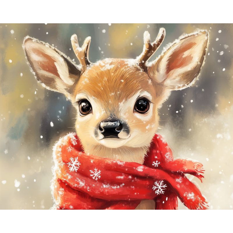 Biche Mignonne | Peinture par numéro