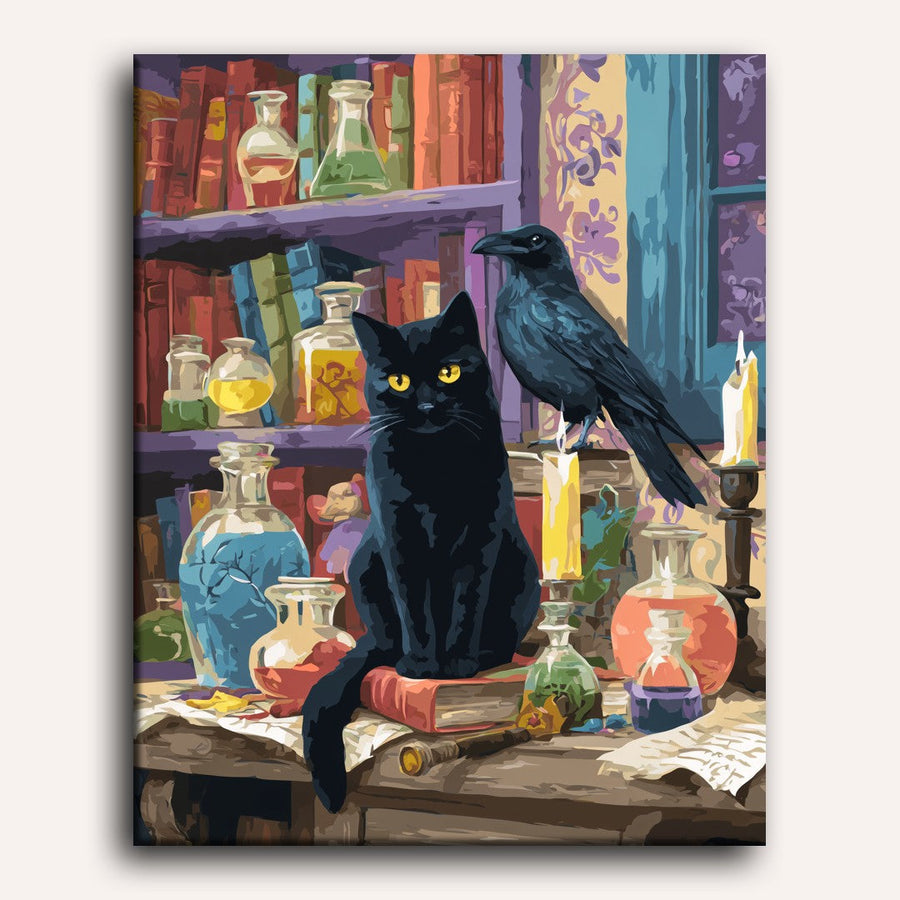 Compagnes Noires | Peinture par numéro