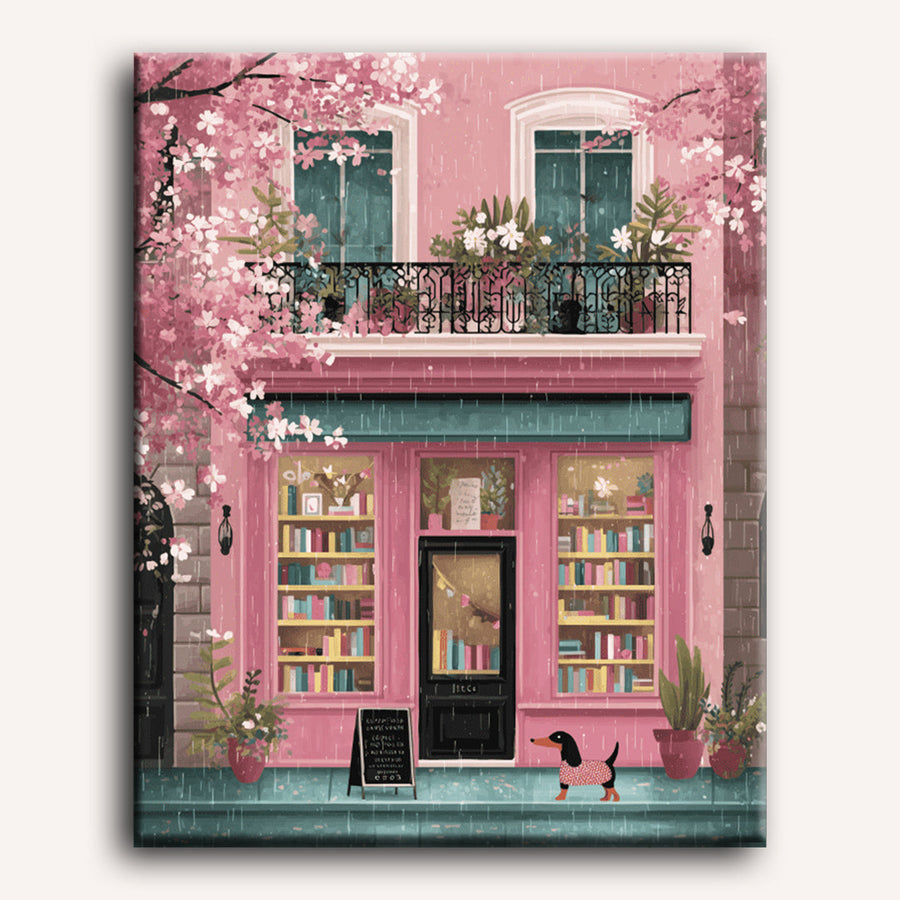 Boutique Rose | Peinture par numéro