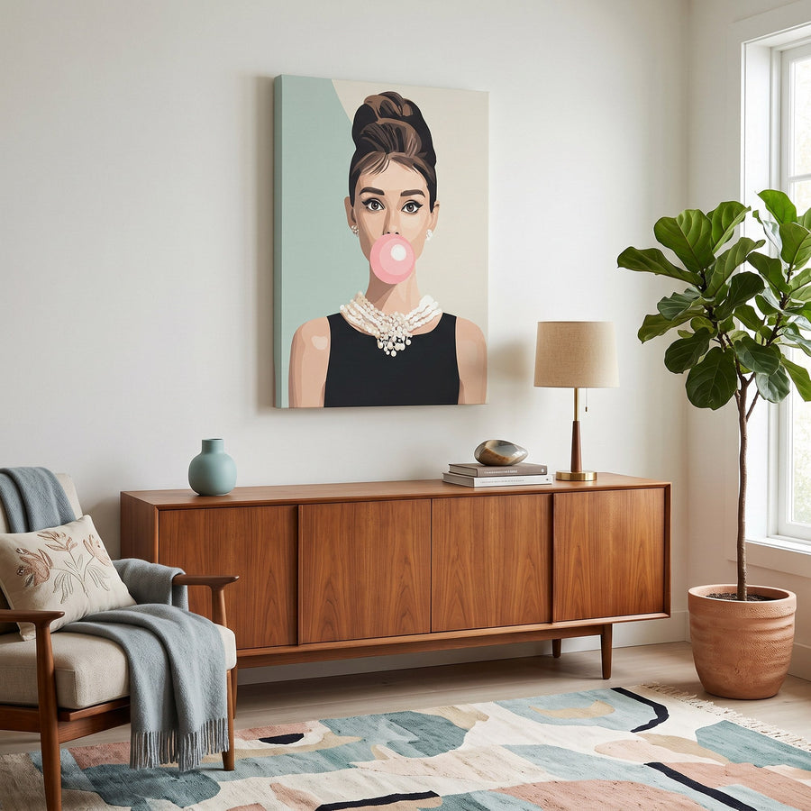 Bulle de Chewing-gum | Peinture par numéro